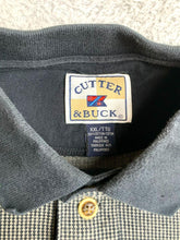 Load image into Gallery viewer, Cutter & Buck Shirt Adult 2XL XXL Black NBC Sports Embroidered Golf Polo Mens