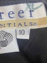 Load image into Gallery viewer, Career Essentials Skirt Womens 10 (29.4x34) Black Pencil Straight Midi Wool NWT