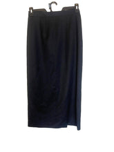 Load image into Gallery viewer, Career Essentials Skirt Womens 10 (29.4x34) Black Pencil Straight Midi Wool NWT