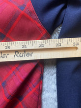 Load image into Gallery viewer, VTG Wimbledon Jacket Adult Medium Full Zip Windbreaker Light Tartan Plaid Mens