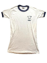 Load image into Gallery viewer, VTG Tennis Shirt Adult Large White Ringer CC of NC Single Stitch USA 70s Mens