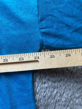 Load image into Gallery viewer, VTG Solar Rocks Shirt Adult OSFA Turquoise Single Stitch Earthcore Earthy 80s