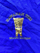 Load image into Gallery viewer, Hawaiian Tiki Shirt Adult 4XL Blue Island Motion Aloha Hawaii Streetwear Mens