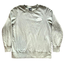 Load image into Gallery viewer, The North Face Sweatshirt Womens Medium Mint Green Fleece Embroidered Oversized