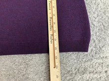 Load image into Gallery viewer, Brooks Brothers 346 Sweater Adult Extra Large Purple 1/4 Zip Merino Wool Mens