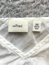 Load image into Gallery viewer, Aritzia Wilfred Dress Womens 2XS XXS White Slip Tank Peasant Boho Modal Ladies