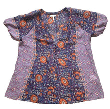 Load image into Gallery viewer, Anthropologie JOIE Shirt Womens Medium AOP Floral Boho Oversized Boxy Silk Lady