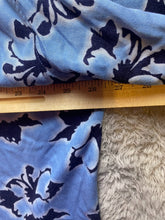 Load image into Gallery viewer, Guess Jeans Shirt Adult 2XL Blue Rayon Button Up AOP Floral Camp Hawaiian Mens