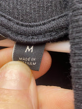 Load image into Gallery viewer, Athleta Sweater Womens Medium Black Tunic Open Front Cardigan Spandex Oversized