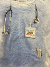 Load image into Gallery viewer, The Mountain Shirt Adult Extra Large Blue Tie Dye Nurse Job Uniform Funny Mens