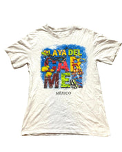 Load image into Gallery viewer, Playa del Carmen Shirt Adult Medium White Mexico Coastal Resort Scuba Fish Mens