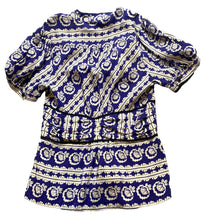 Load image into Gallery viewer, Anthropology FEI Shirt Womens 4 Small Boho Peasant Button Up Blouse Silk Ladies