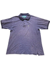 Load image into Gallery viewer, Big Dogs Shirt Adult Large Navy Blue Faded Preppy Embroidered Logo Golf Polo Men
