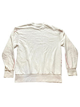 Load image into Gallery viewer, Adidas Sweatshirt Adult Medium White Pink Giant Logo Essentials Sweater Mens