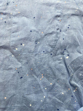 Load image into Gallery viewer, Bella Dahl Shirt Womens Extra Large Blue Button Up 100% Linen Oversized Blouse
