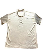 Load image into Gallery viewer, VTG Nike Shirt Adult 2XL XXL Ivory Airliner Lightweight Sporty Golf Polo Mens