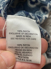 Load image into Gallery viewer, Anthropologie Altar'd State Dress Womens Small Blue Paisley Boho Lagenlook Rayon