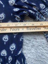 Load image into Gallery viewer, Anthropologie Altar'd State Dress Womens Small Blue Paisley Boho Lagenlook Rayon