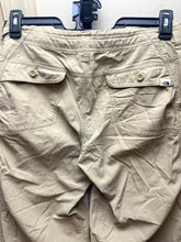 Load image into Gallery viewer, The North Face Pants Women 6 (32x31) Khaki Straight Leg Outdoor Drawstring Nylon