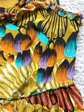 Load image into Gallery viewer, Anthropologie Edme & Estyllte Dress Womens 2 Extra Small Lappula Silk Floral AOP