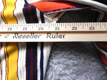 Load image into Gallery viewer, J for Justify Dress Womens Extra Large Button Front Striped Collared Shirt Lady