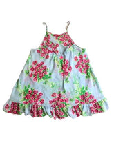 Load image into Gallery viewer, Betsy Johnson Intimates Womens Medium Light Blue Red OP Rose Sleepwear Tank