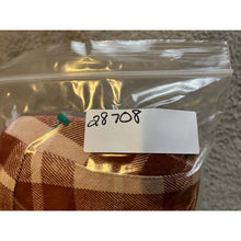 Load image into Gallery viewer, Brixton Shirt Womens Small Flannel Jacket Plaid Button Up Long Sleeve Orange