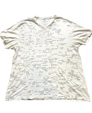 Load image into Gallery viewer, Marc Ecko Shirt Adult 2XL XXL Cut & Sew Streetwear Skater AOP TEXT Spell Out Men