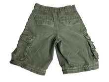 Load image into Gallery viewer, Boy Scouts of America Shorts Youth 8 (24x9) Army Green Cargo Pocket Outdoor Boys