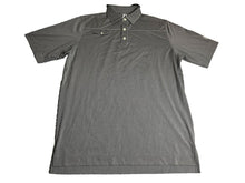 Load image into Gallery viewer, FJ FootJoy Shirt Adult Large Gray Athletic Fit Shaker Hills Golf Polo Mens