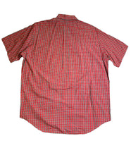 Load image into Gallery viewer, Ralph Lauren Shirt Adult Large Red Plaid Button Up Blake Blue Pony Casual Mens