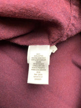 Load image into Gallery viewer, Bonobos Shirt Adult Large Maroon Standard Fit Button Up Chest Pocket Casual Mens