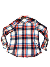 Load image into Gallery viewer, Natural Reflections Shirt Adult Large Button Up Flannel Plaid Long Sleeve Mens