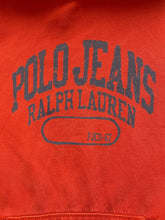 Load image into Gallery viewer, Ralph Lauren Sweatshirt Adult Large Polo Jeans Co Hoodie Pullover Spell Out Mens