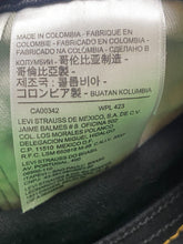 Load image into Gallery viewer, Levi's 514 Jeans Adult 38x30 Black Straight Leg Denim Stretch Zip Fly Mens