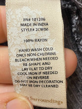 Load image into Gallery viewer, Soft Surroundings Sweater Womens Small Gray Rayon Open Front Tunic Cardigan Lady