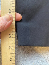 Load image into Gallery viewer, J Crew Pants Womens 4 (32x27) Black Flat Front Wool Trousers Straight Leg Dress