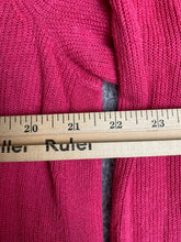 Load image into Gallery viewer, J Jill Sweater Women Extra Large Red Open Front Cardigan Tunic Flowy Lightweight