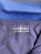 Load image into Gallery viewer, Arnold Palmer Jacket Adult Medium Navy Full Zip Mock Neck Golf Windbreaker Mens