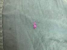 Load image into Gallery viewer, Ralph Lauren Shirt Adult 2XL XXL Green Button Up Classic Fit Purple Pony Mens