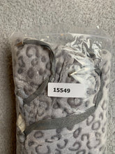 Load image into Gallery viewer, Zenergy By Chicos Sweatshirt Women 3 Gray Leopard Oversized Sherpa Fleece Hoodie