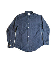 Load image into Gallery viewer, Brooks Brothers 1818 Shirt Adult Medium Blue White Dots Polo American Supima Men