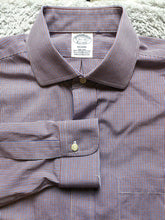 Load image into Gallery viewer, Brooks Brothers 1818 Shirt Adult 15.5 35 Large Regent Spandex Casual Dress Mens