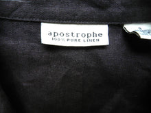 Load image into Gallery viewer, Apostrophe Jacket Womens 8 Large Single Breasted Coat Pure Linen Blazer Ladies