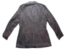 Load image into Gallery viewer, Apostrophe Jacket Womens 8 Large Single Breasted Coat Pure Linen Blazer Ladies