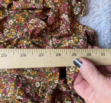 Load image into Gallery viewer, Anthropologie Altar’d State Romper Womens Large AOP Flower Boho Tiered Peasant