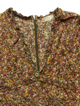 Load image into Gallery viewer, Anthropologie Altar’d State Romper Womens Large AOP Flower Boho Tiered Peasant