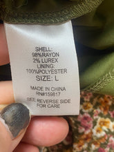 Load image into Gallery viewer, Anthropologie Altar’d State Romper Womens Large AOP Flower Boho Tiered Peasant