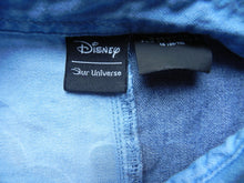 Load image into Gallery viewer, Mickey Mouse Shirt Womens Medium Long Sleeve Button Up Denim Disney Casual Lady