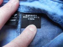 Load image into Gallery viewer, Mickey Mouse Shirt Womens Medium Long Sleeve Button Up Denim Disney Casual Lady